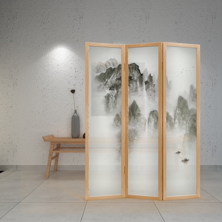 簡而不凡屏風，華而不奢中式屏風