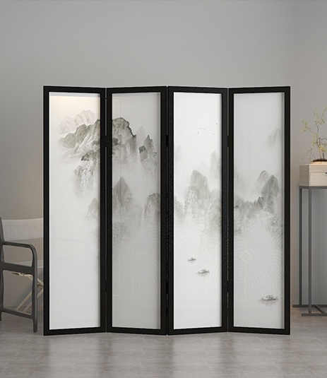 簡而不凡屏風，華而不奢中式屏風