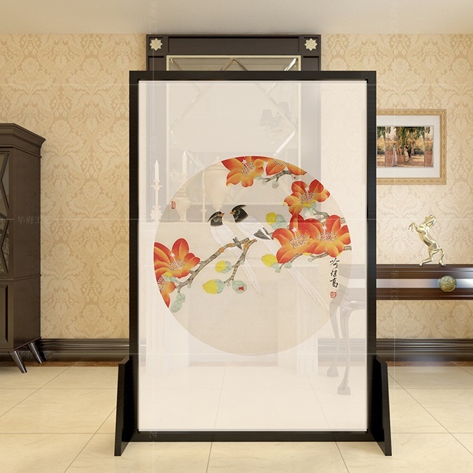 隔斷裝飾屏風(fēng)，精致中式屏風(fēng)