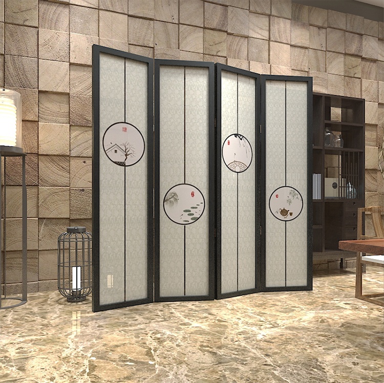 憶江南雅韻屏風(fēng)，愜意雅致中式屏風(fēng)