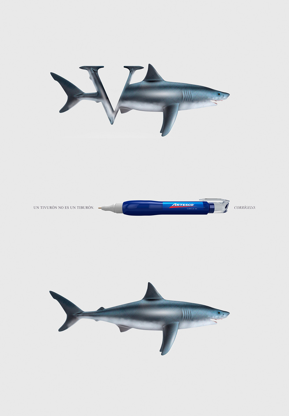 極簡(jiǎn)腦洞大開(kāi)海報(bào)，辦公用品海報(bào)設(shè)計(jì)