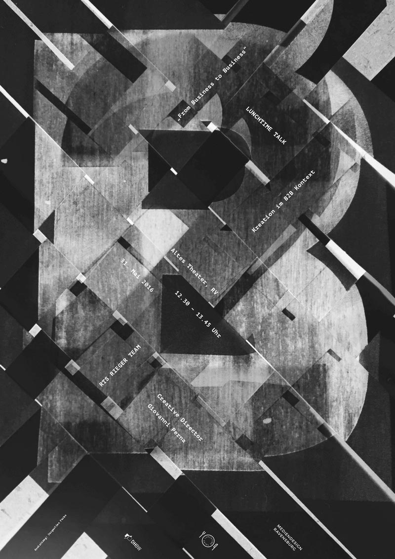 視覺沖擊海報(bào)，三維視角海報(bào)設(shè)計(jì)