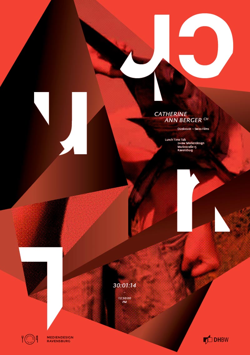 視覺沖擊海報(bào)，三維視角海報(bào)設(shè)計(jì)