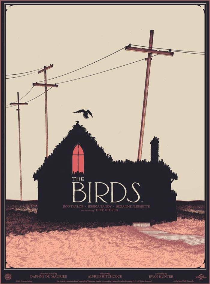 黑暗風(fēng)格電影海報，簡易個性海報設(shè)計