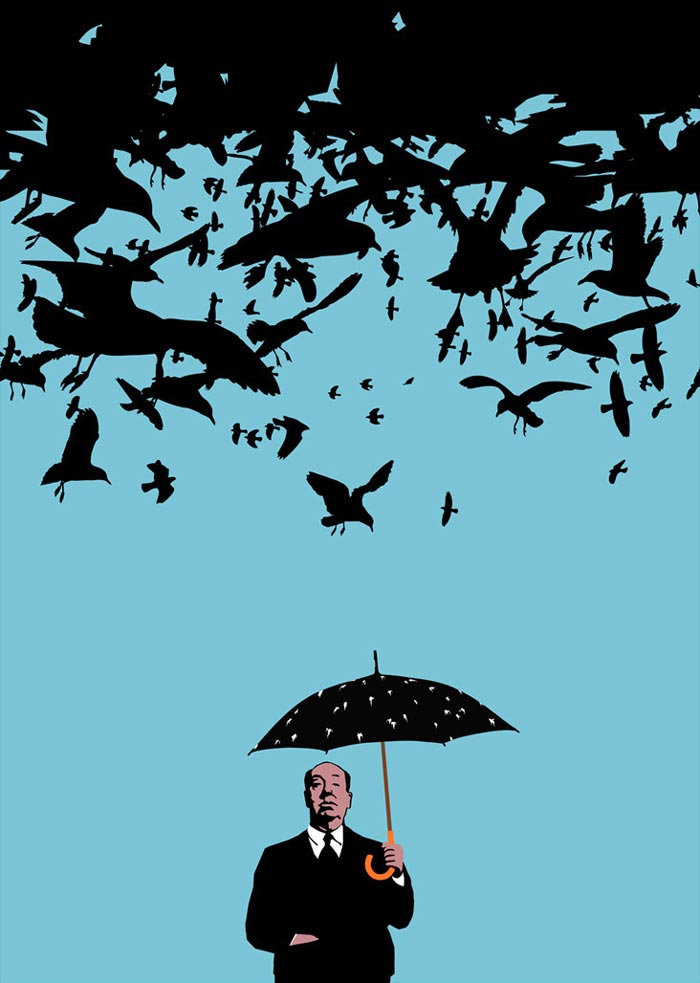 黑暗風(fēng)格電影海報，簡易個性海報設(shè)計