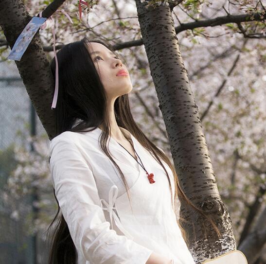 兩款復(fù)古亞麻民國風(fēng)漢服，白色簡約中式漢服