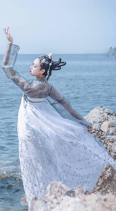 漢服齊胸襦裙，日常清新仙女裙