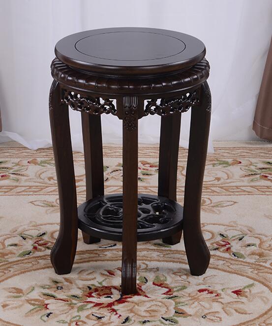 中式仿古家用鼓凳，實(shí)木繡墩古箏凳子