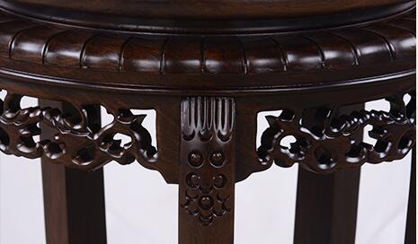 中式仿古家用鼓凳，實(shí)木繡墩古箏凳子