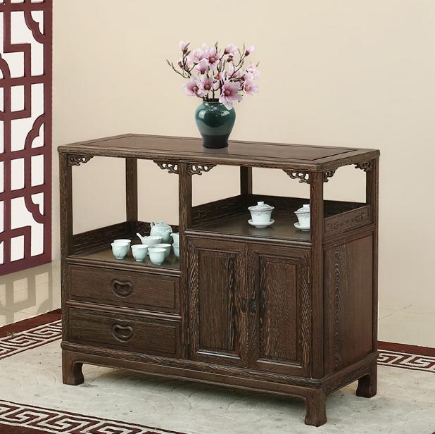 明清古典雞翅木柜子，中式仿古實(shí)木原木儲(chǔ)物柜