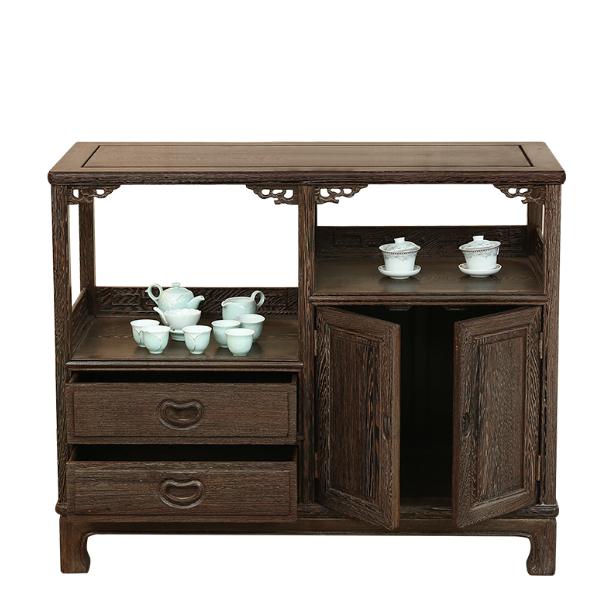 明清古典雞翅木柜子，中式仿古實(shí)木原木儲(chǔ)物柜