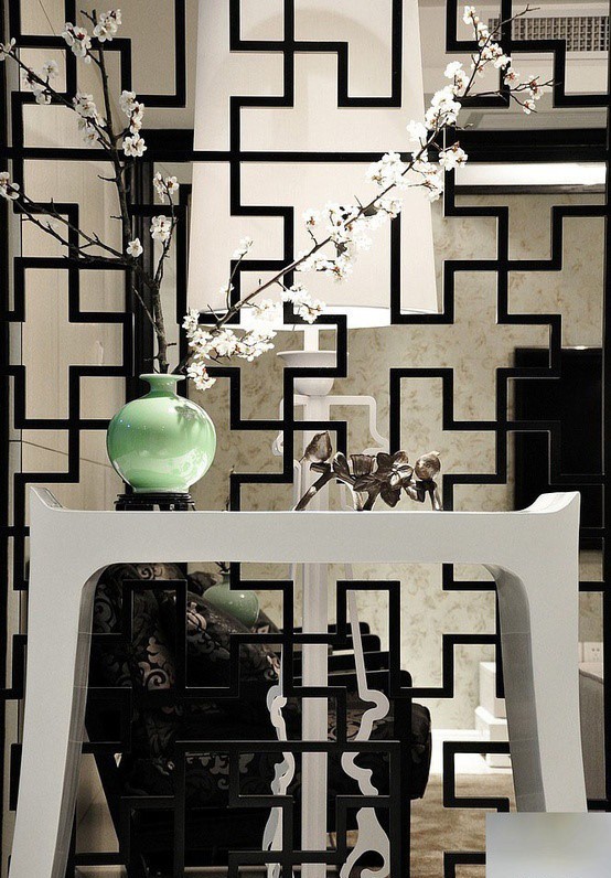 屏風(fēng)隔斷之美，古韻且時(shí)尚