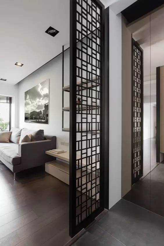 中式別墅屏風(fēng)設(shè)計(jì)，隔不開(kāi)的東方夢(mèng)境