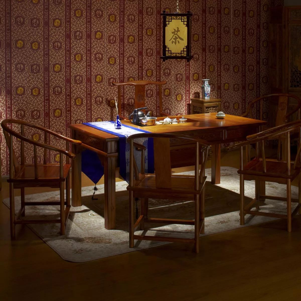 新中式茶桌，傳承古老文化