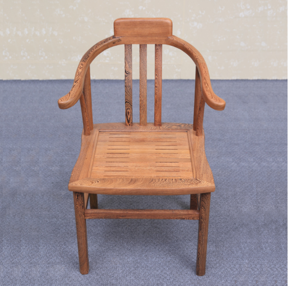 復古實木椅子，簡潔優(yōu)美明式圈椅