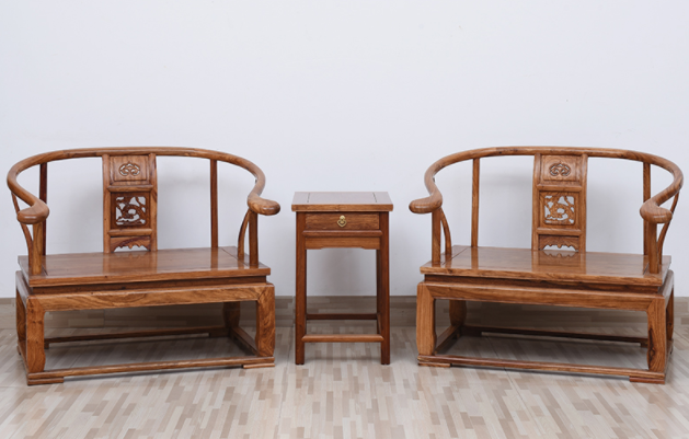 簡約花梨木禪椅，中式雕花太師椅