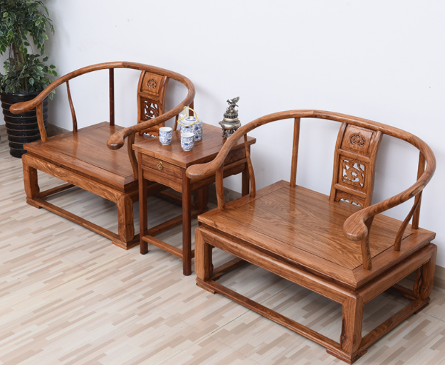 簡約花梨木禪椅，中式雕花太師椅
