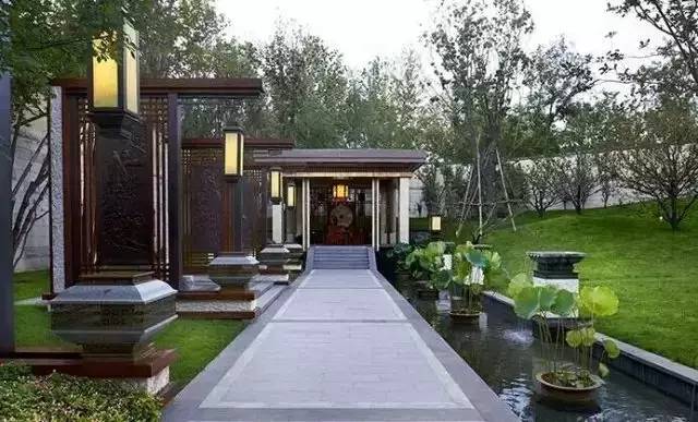 論新中式建筑中的景觀手法，傳統(tǒng)藝術(shù)構(gòu)造