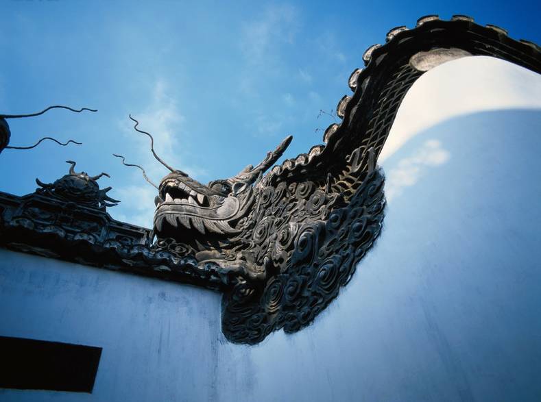 中國古建筑中的雕刻藝術，精美絕倫