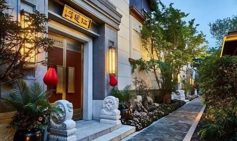 100個(gè)新中式入口，中國(guó)新中式建筑的精髓