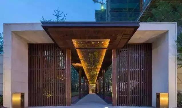 100個新中式入口，中國新中式建筑的精髓