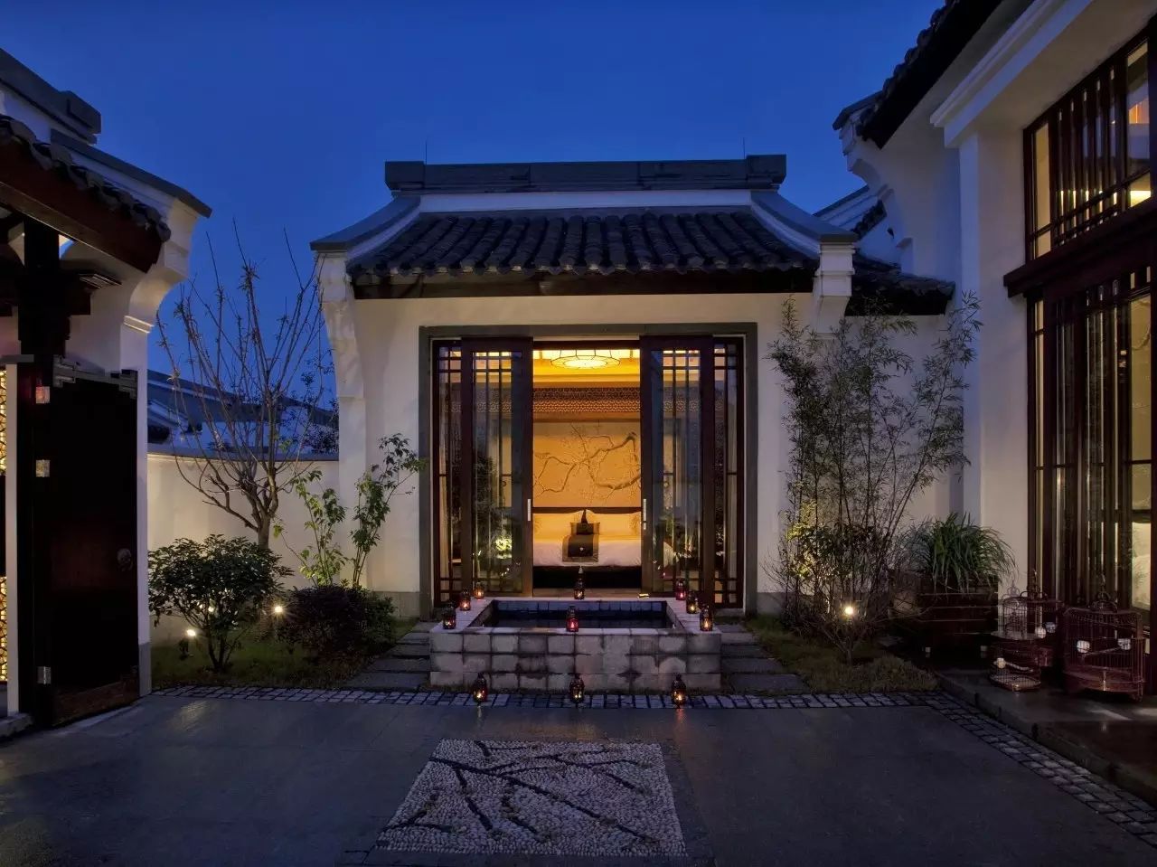 100個(gè)新中式入口，中國(guó)新中式建筑的精髓