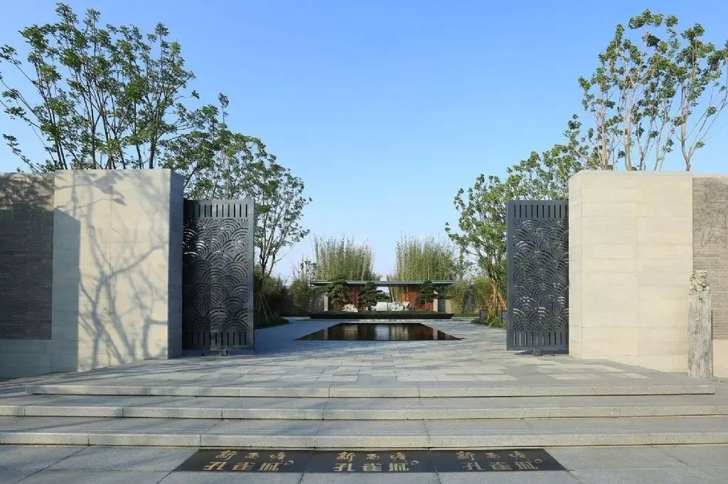 100個(gè)新中式入口，中國(guó)新中式建筑的精髓