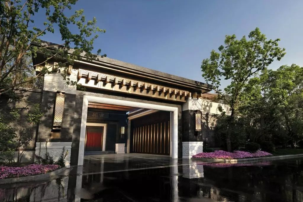 100個(gè)新中式入口，中國(guó)新中式建筑的精髓