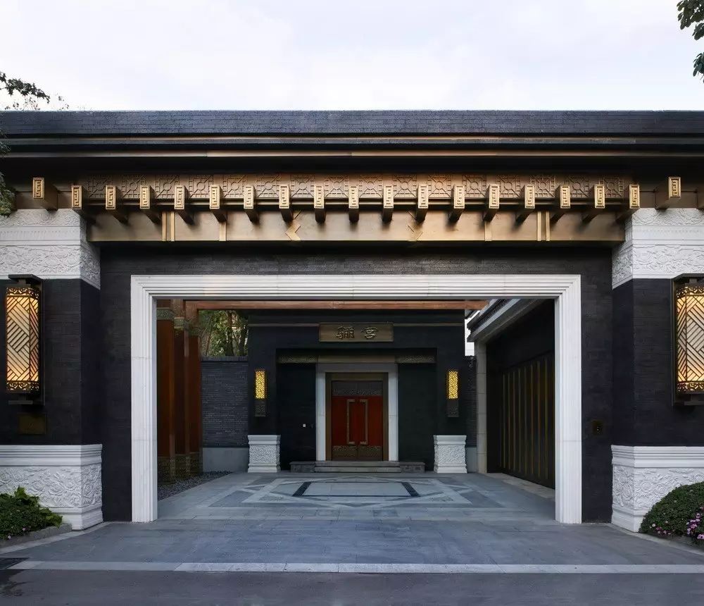 100個(gè)新中式入口，中國新中式建筑的精髓