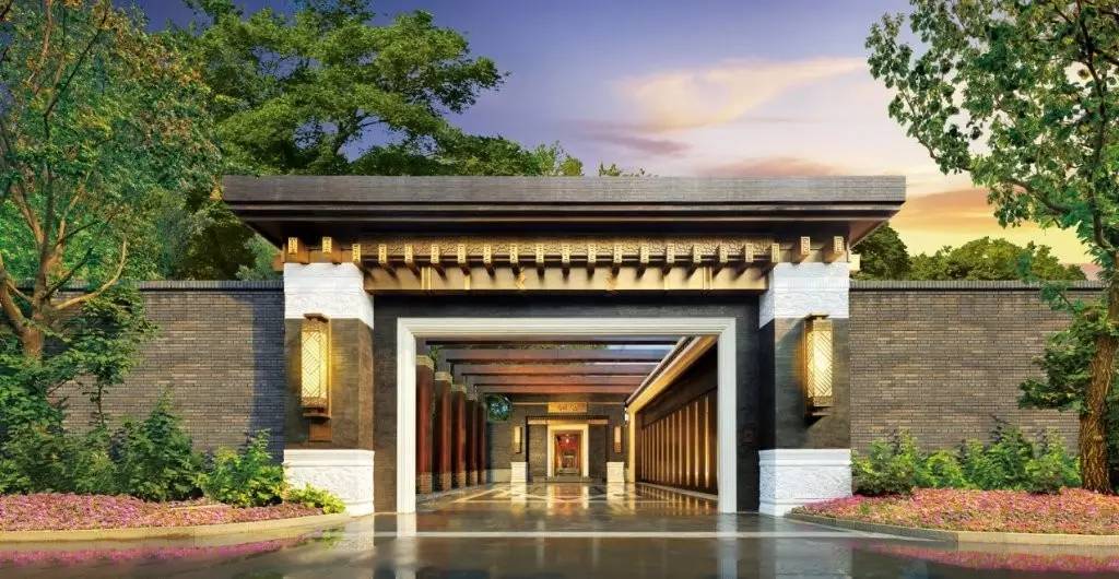 100個(gè)新中式入口，中國新中式建筑的精髓