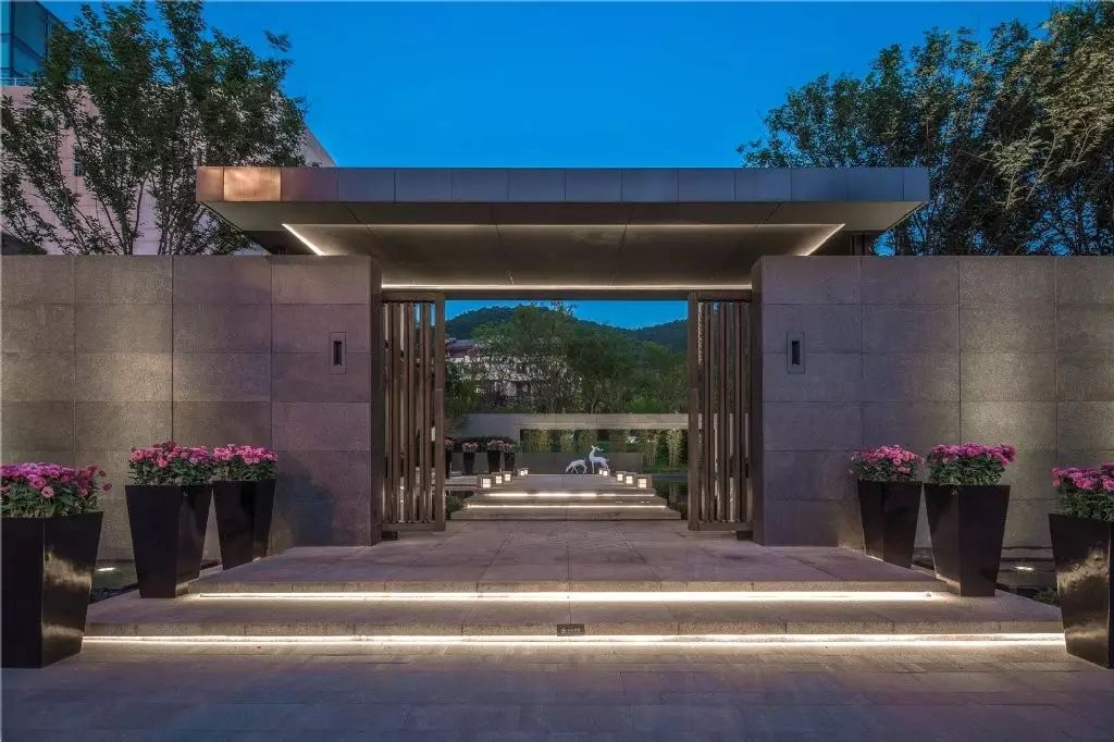 100個(gè)新中式入口，中國新中式建筑的精髓