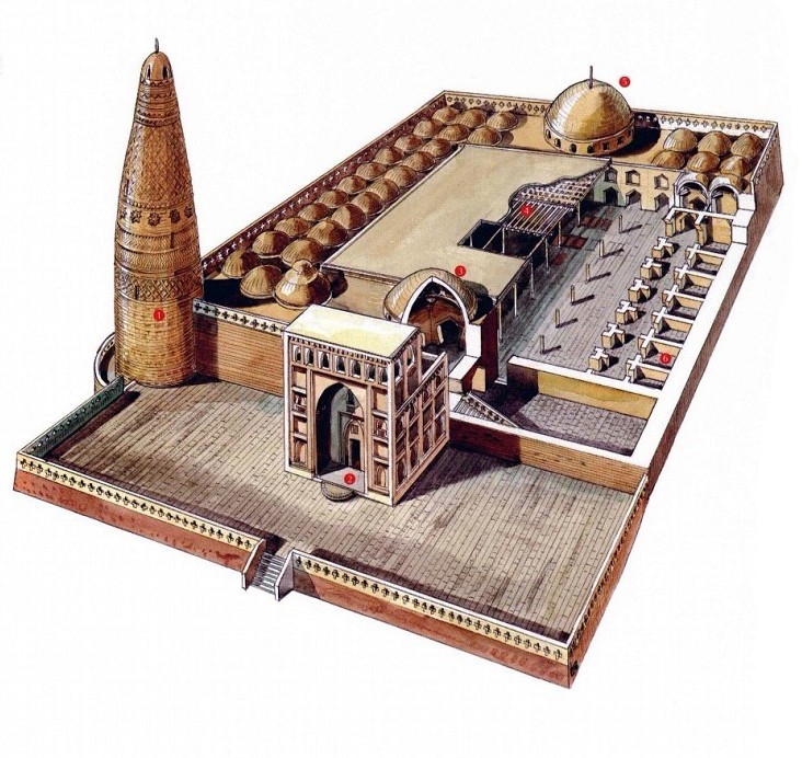 穿墻透壁，手繪中國古代經(jīng)典古建筑