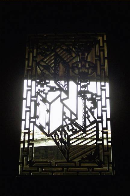 古建筑的眼睛，花樣隔窗