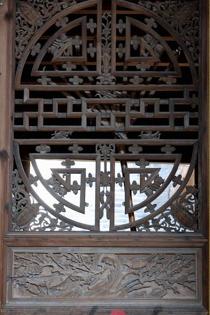 古建筑的眼睛，花樣隔窗