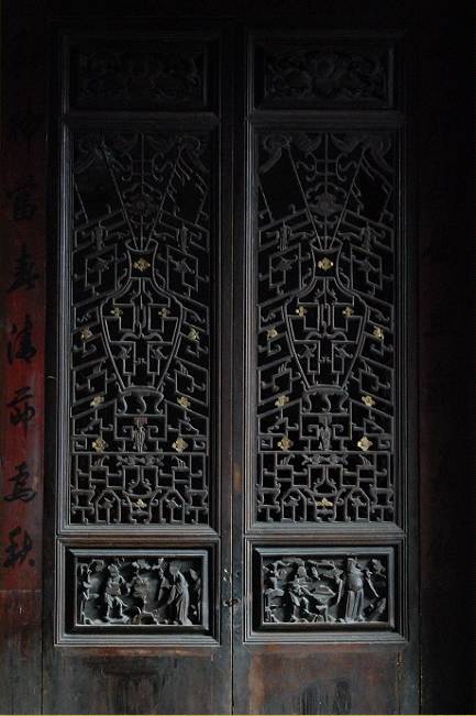 古建筑的眼睛，花樣隔窗