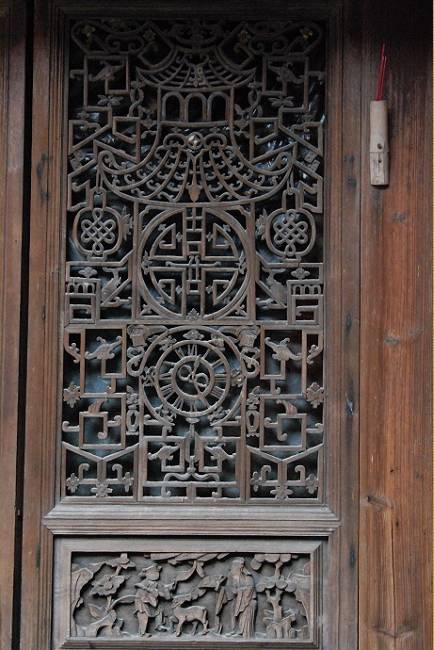 古建筑的眼睛，花樣隔窗