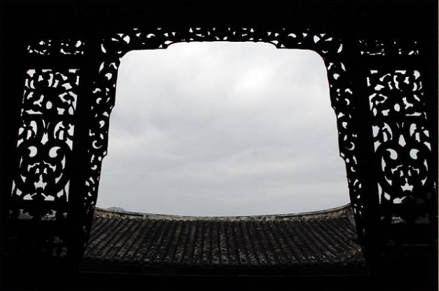 古建筑的眼睛，花樣隔窗