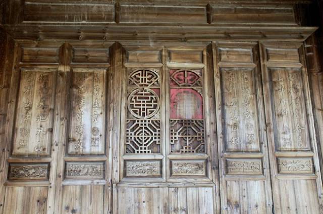 古建筑的眼睛，花樣隔窗