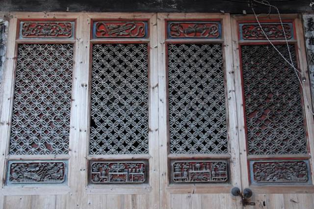 古建筑的眼睛，花樣隔窗