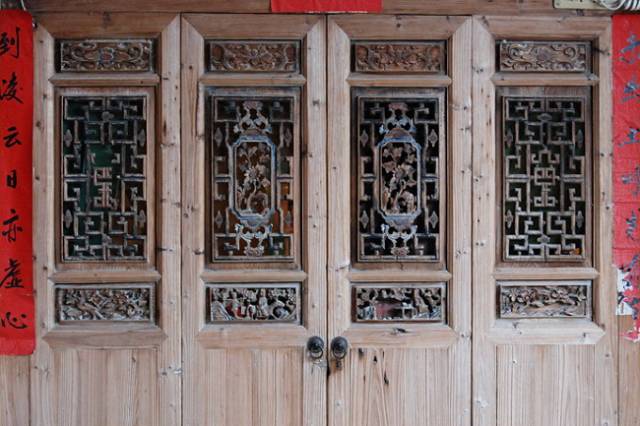 古建筑的眼睛，花樣隔窗