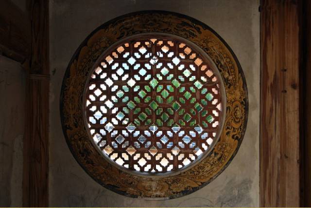 古建筑的眼睛，花樣隔窗