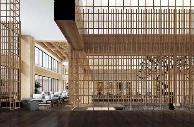 來自時光花絮，新中式建筑