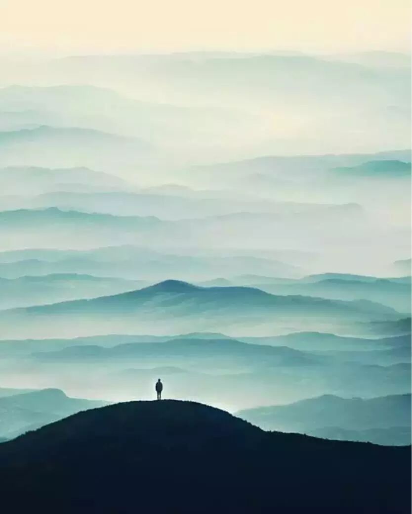 風景因人而生動，極致風光的點睛之筆