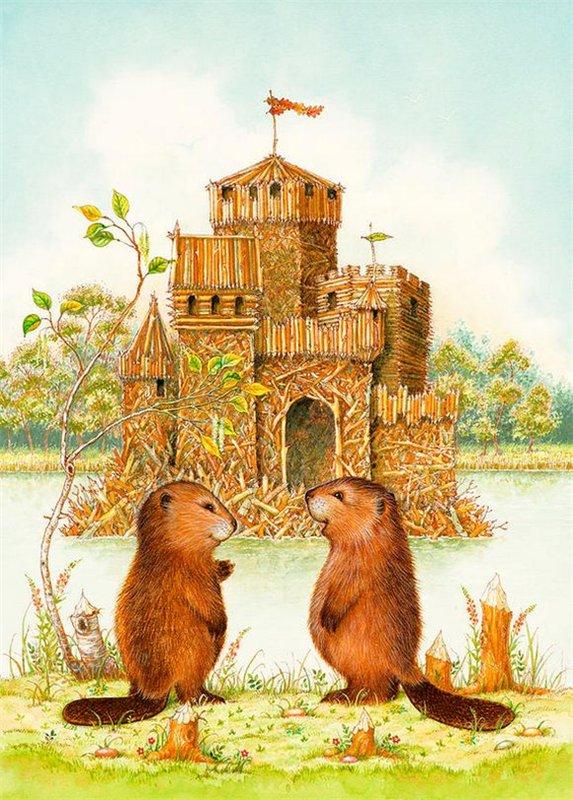 8款唯美插畫圖片，清新可愛插畫