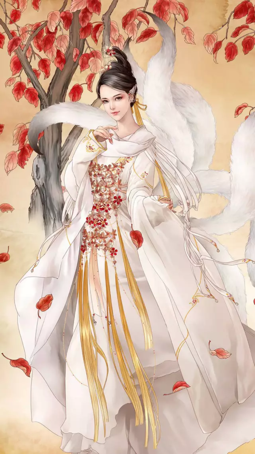 唯美古風(fēng)圖片，扶柔情國色風(fēng)華絕世人