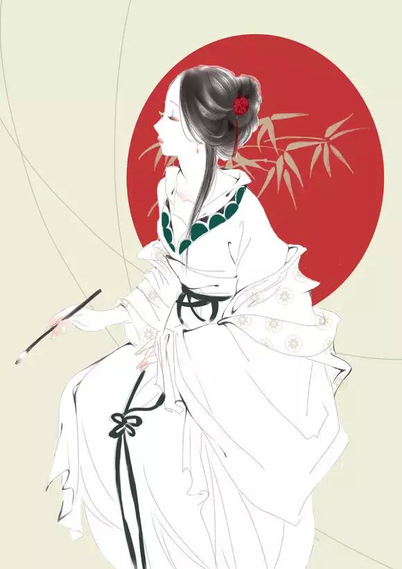 唯美古風(fēng)圖片:寒月退霜風(fēng)滿樓，夜靜人幽滿腔愁