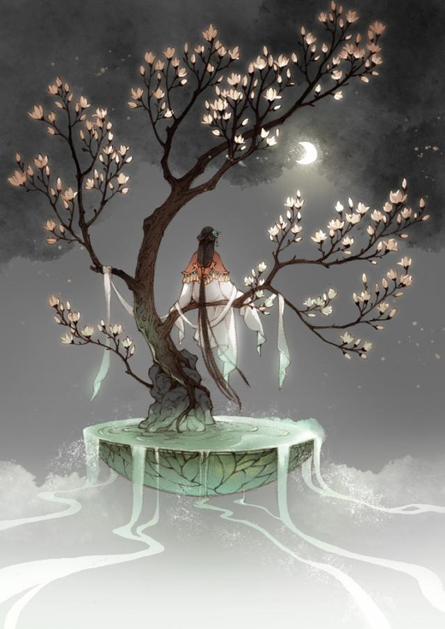 唯美古風(fēng)圖片：一句君無戲言，妾等百年