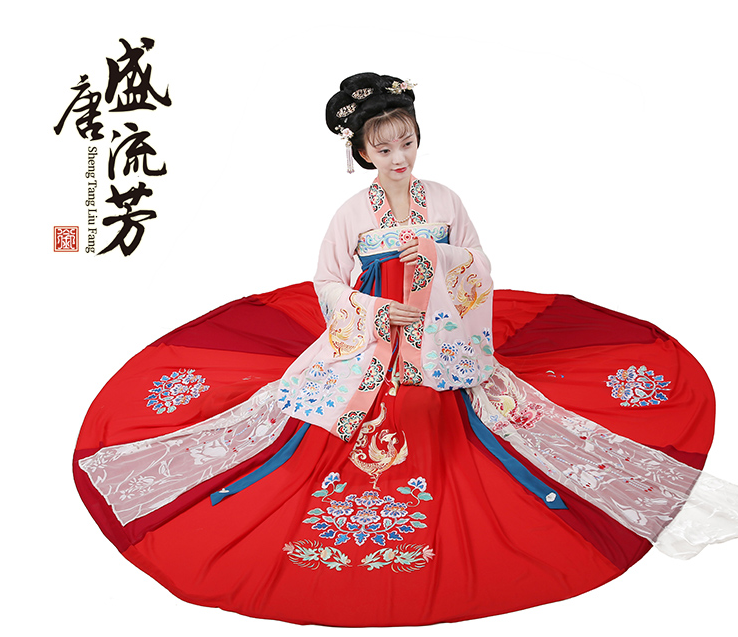 盛唐流芳漢服，窈窕淑女漢服美女