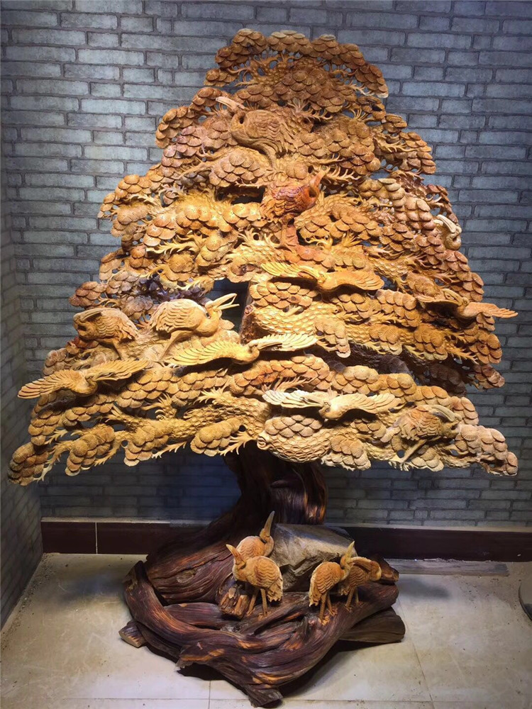 七款栩栩如生的木雕，精美絕倫的木雕