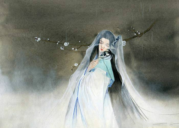 唯美古風(fēng)圖片：似水流年，恍然又一年